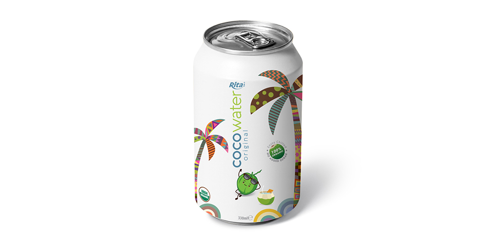 Natural And Pure Coconut Water With Original Flavor 330ml Can